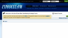 What Eurocccam.net website looked like in 2018 (5 years ago)