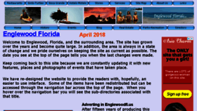 What Englewoodfl.us website looked like in 2018 (5 years ago)
