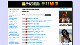 What Electrofresh.com website looked like in 2018 (5 years ago)