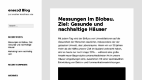 What Eneco2.org website looked like in 2018 (5 years ago)