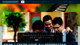 What Elearning.sman1geger.sch.id website looked like in 2018 (5 years ago)