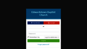 What Edwardstownbaptist.elvanto.com.au website looked like in 2018 (5 years ago)