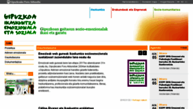 What Emozioak.net website looked like in 2018 (5 years ago)