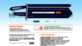 What Encontraourinhos.com.br website looked like in 2018 (5 years ago)