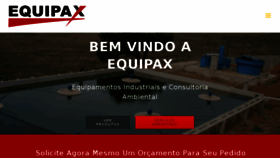 What Equipax.com.br website looked like in 2018 (7 years ago)