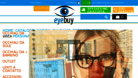 What Eyebuy.it website looked like in 2018 (5 years ago)