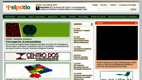 What Elpsitio.com website looked like in 2018 (5 years ago)