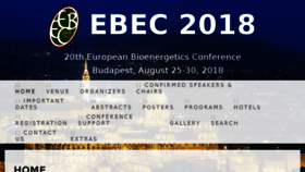 What Ebec2018.org website looked like in 2018 (5 years ago)