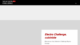 What Electro-challenge.be website looked like in 2018 (5 years ago)