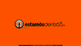 What Estamosdentro.com website looked like in 2018 (5 years ago)