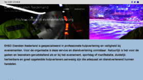 What Ehbo-diensten.nl website looked like in 2018 (5 years ago)