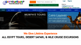 What Egyptfuntours.com website looked like in 2018 (5 years ago)