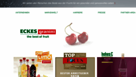 What Eckes-granini.de website looked like in 2018 (5 years ago)