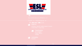 What Esl-eastafrica.com website looked like in 2018 (5 years ago)