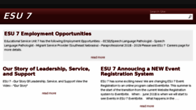 What Esu7.org website looked like in 2018 (5 years ago)