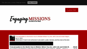 What Engagingmissions.com website looked like in 2018 (5 years ago)