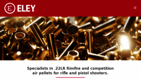What Eleyammunition.com website looked like in 2018 (5 years ago)