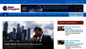 What Entersingapore.info website looked like in 2018 (5 years ago)