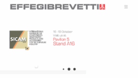 What Effegibrevetti.com website looked like in 2018 (5 years ago)