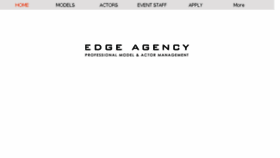 What Edgeagency.com website looked like in 2018 (5 years ago)