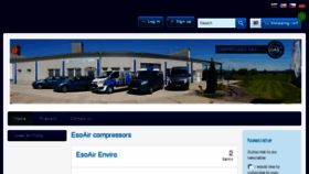 What Esoair-compressors.com website looked like in 2018 (5 years ago)