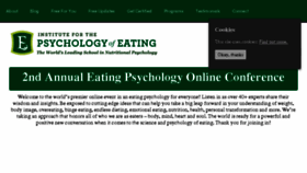 What Eatingpsychologyconference.com website looked like in 2018 (5 years ago)