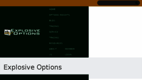 What Explosiveoptions.net website looked like in 2018 (5 years ago)