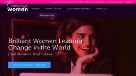 What Emergingwomen.com website looked like in 2018 (5 years ago)