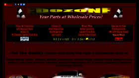 What Edozone.com website looked like in 2018 (5 years ago)