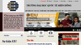 What Eiu.edu.vn website looked like in 2018 (5 years ago)