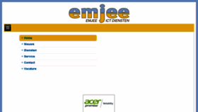 What Emjee.nl website looked like in 2018 (5 years ago)