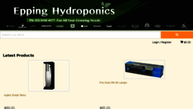 What Eppinghydroponics.com.au website looked like in 2018 (5 years ago)