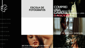 What Escoladefotografos.com.br website looked like in 2018 (5 years ago)