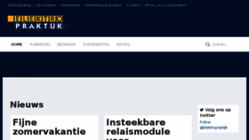 What Elektropraktijk.nl website looked like in 2018 (5 years ago)