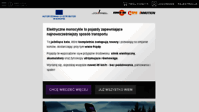 What Elektrycznemonocykle.pl website looked like in 2018 (5 years ago)