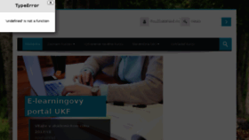 What Edu.ukf.sk website looked like in 2018 (5 years ago)