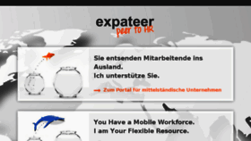 What Expateer.ch website looked like in 2018 (5 years ago)