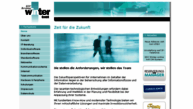 What Edv-winter.de website looked like in 2018 (5 years ago)