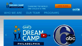 What Esfdreamcamp.org website looked like in 2018 (5 years ago)