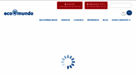 What Ecomundo.eu website looked like in 2018 (5 years ago)