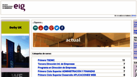 What Esgerencia.net website looked like in 2018 (5 years ago)