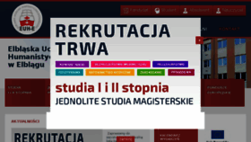 What Euh-e.edu.pl website looked like in 2018 (5 years ago)