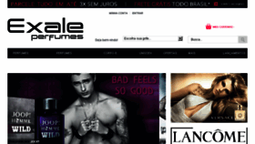 What Exaleperfumes.com.br website looked like in 2018 (5 years ago)