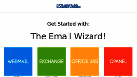 What Emailwizard.co website looked like in 2018 (5 years ago)