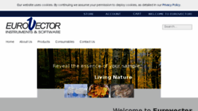 What Eurovector.it website looked like in 2018 (5 years ago)