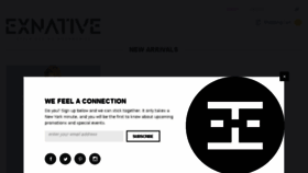 What Exnative.com website looked like in 2018 (5 years ago)