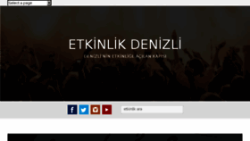 What Etkinlikdenizli.com website looked like in 2018 (5 years ago)