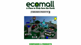 What Ecomall.com website looked like in 2018 (5 years ago)