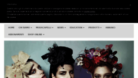 What Estetica.it website looked like in 2018 (5 years ago)