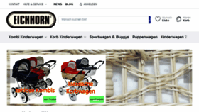 What Eichhorn-kinderwagen.de website looked like in 2018 (5 years ago)